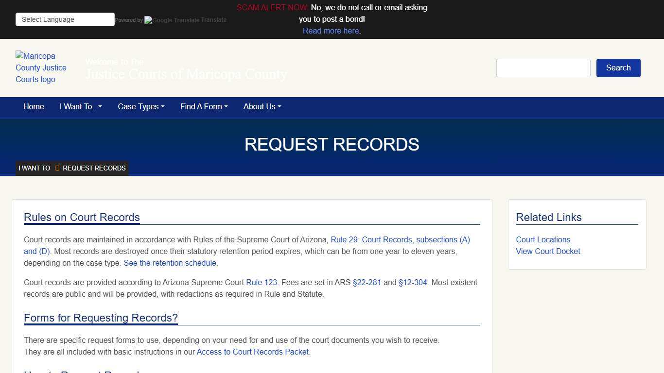 Request Records